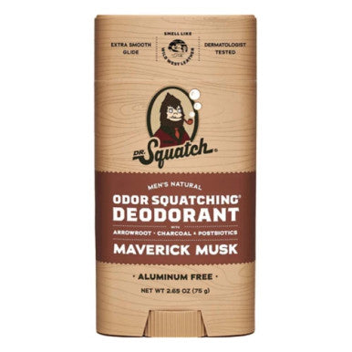 Dr. Squatch Maverick Musk Natural Odor Deodorant