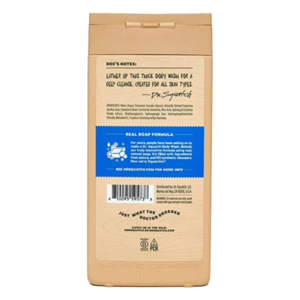 Dr. Squatch Fresh Falls Body Wash