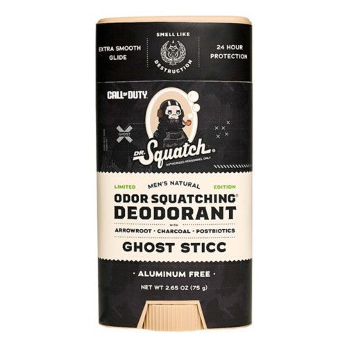 Dr. Squatch Ghost Grit Sticc Deodorant