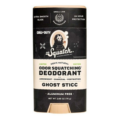 Dr. Squatch Ghost Grit Sticc Deodorant