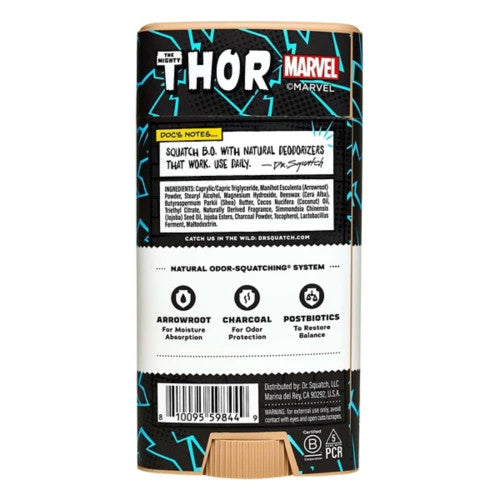 Dr. Squatch x Marvel: Divine Storm Deodorant - Thor