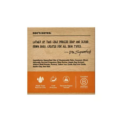 Dr. Squatch Lumberjack Lodge Bar Soap