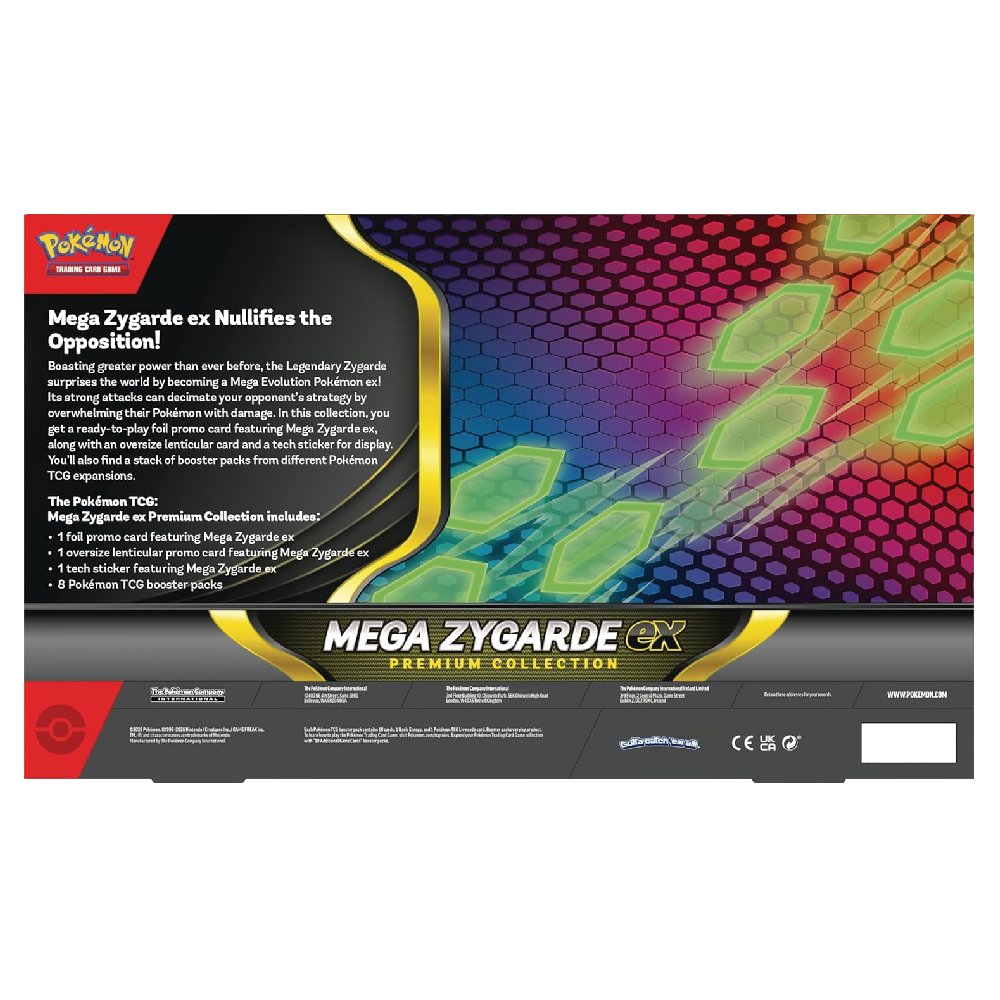 Pokémon Mega Zygarde ex Premium Collection Box