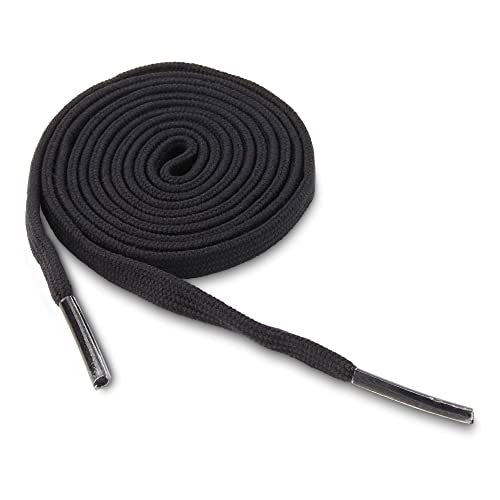 Sof Sole 54" Flat Black Run Shoe Laces