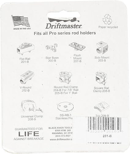 Driftmaster Flat Rail Bases