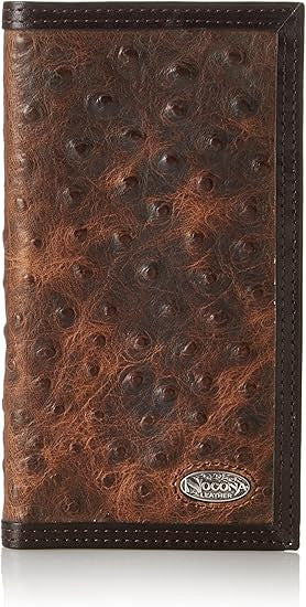 Nocona Ostrich Rodeo Wallet