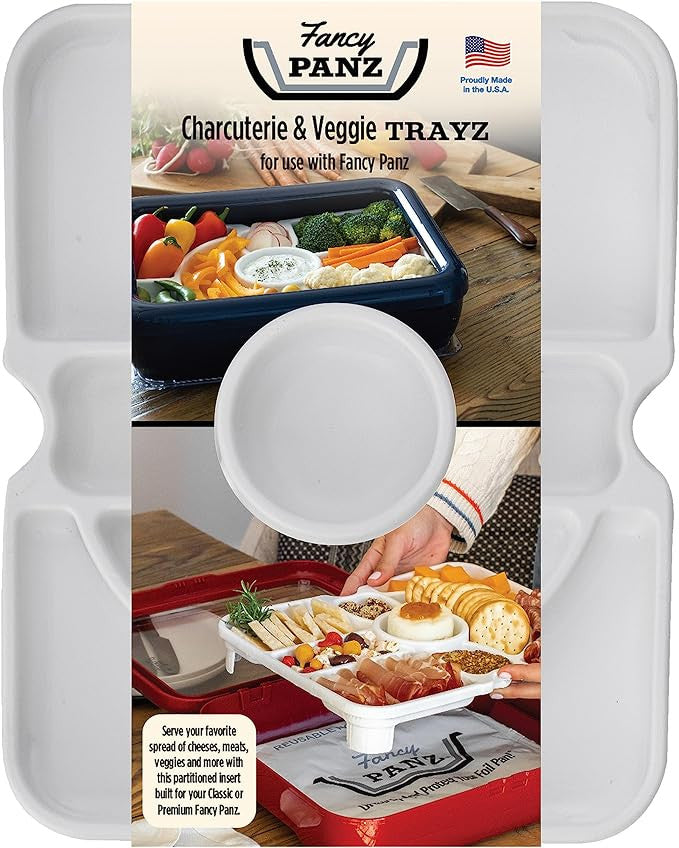 Fancy Panz Charcuterie/Veggie Trayz Insert