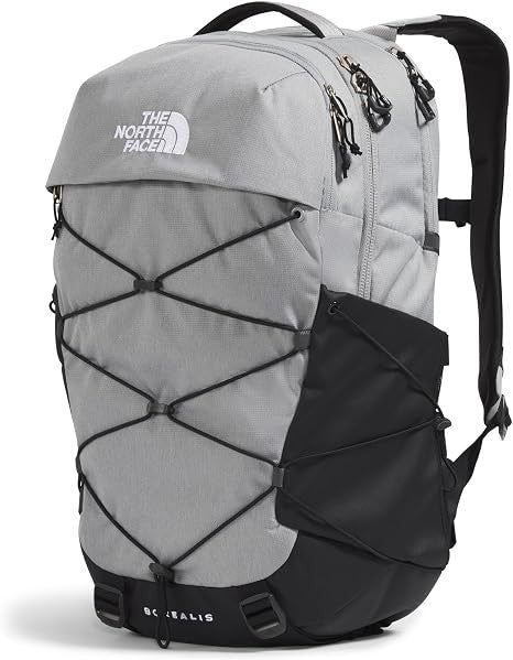 The North Face - Borealis Backpack - Meld Grey Heather/TNF Black