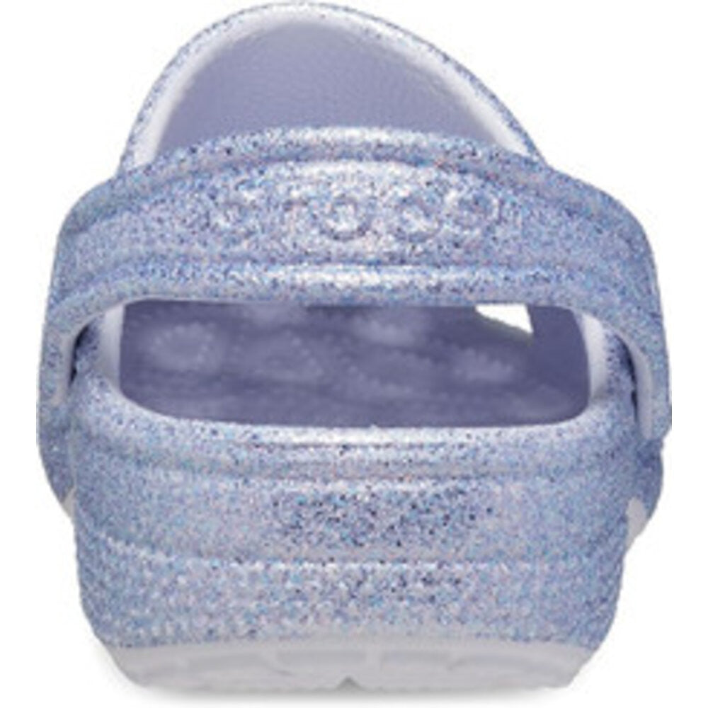 Crocs Kids' Classic Glitter Clog - Frosted Glitter