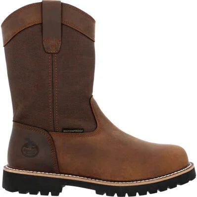 Georgia Boot Men's Core 37 10" Steel Toe Waterproof Work Boot