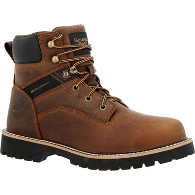 Georgia Boot Men's Core 37 6" Steel Toe Waterproof Work Boot