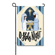 DK Designs Blue and White Nativity Garden Glam