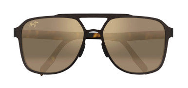 Maui Jim 2nd Reef Navigator Polarized Sunglasses – Brushed Chocolate