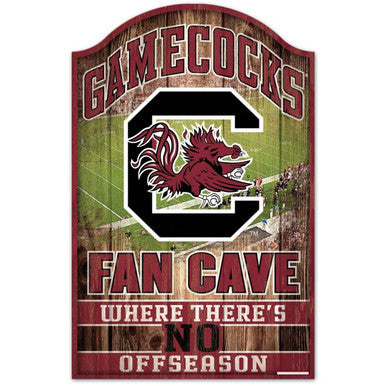 Wincraft South Carolina Gamecocks Cave Wood Sign