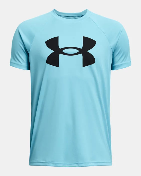 Under Armour Boys' UA Tech Big Logo Short Sleeve Shirt