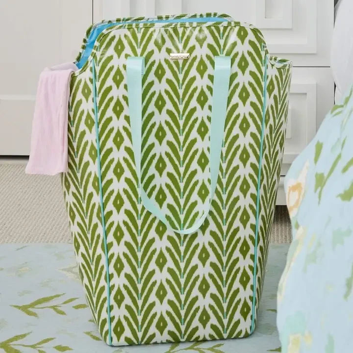 Laura Park Petite Frond Green Laundry Bag
