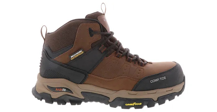 Skechers Mens Arch Fit Tarver Comp Work Boot