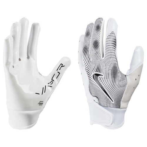Nike Youth Vapor Jet 8.0 Football Gloves - White/Black