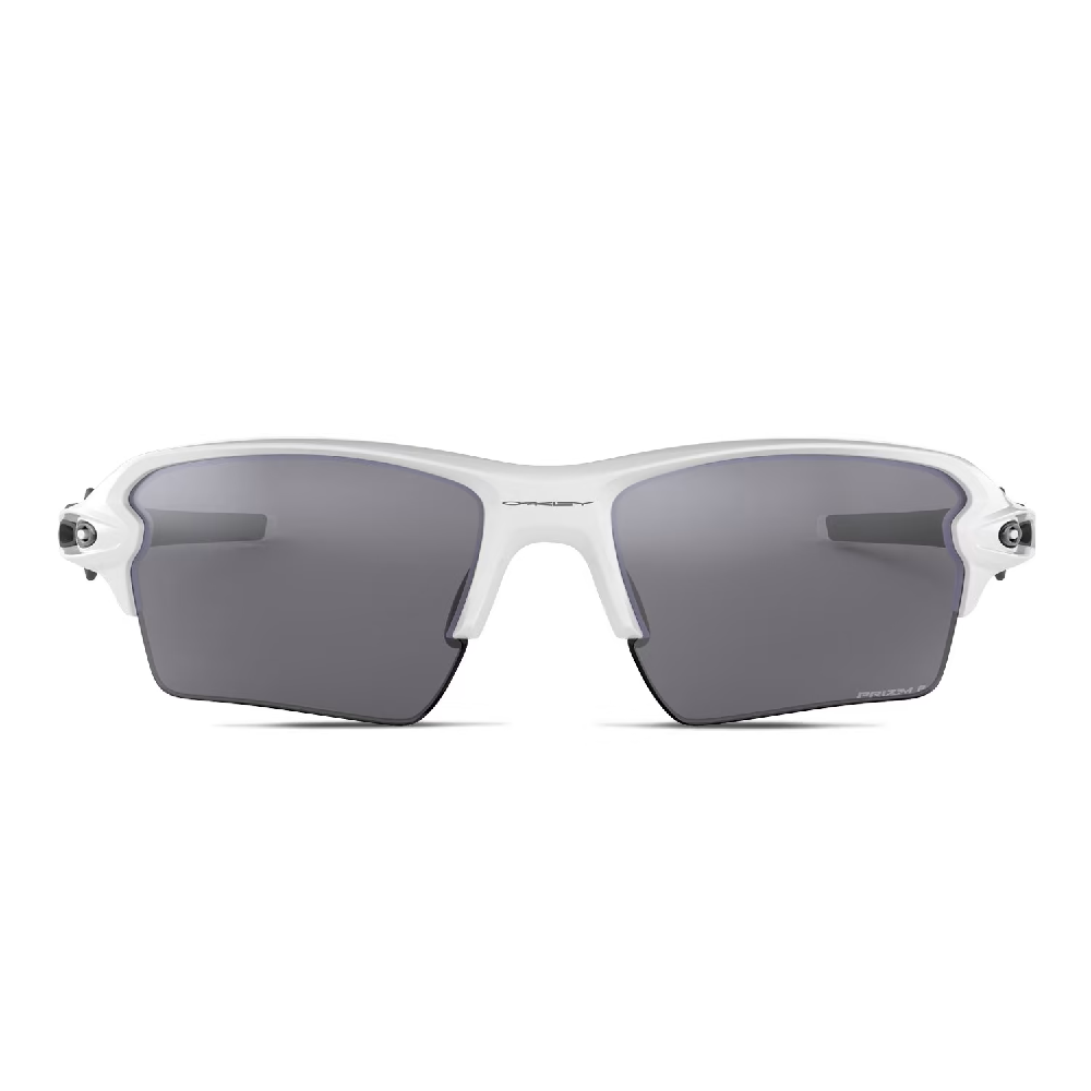 Oakley Flak 2.0 XL – Polished White Frame/Prizm Black Polarized Lens