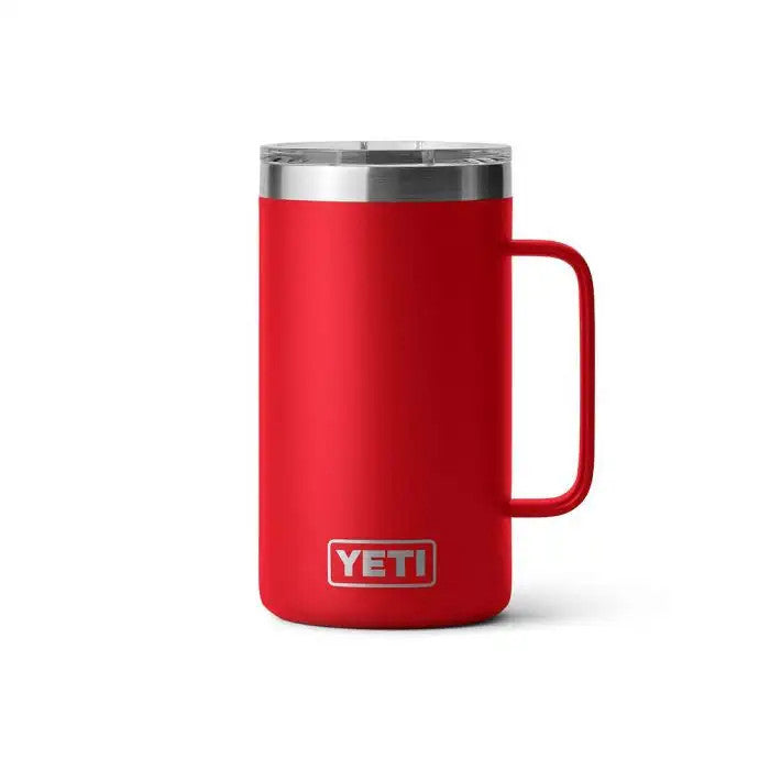 Yeti Rambler 24oz Mug with Magslider Lid - Rescue Red