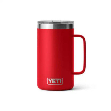 Yeti Rambler 24oz Mug with Magslider Lid - Rescue Red