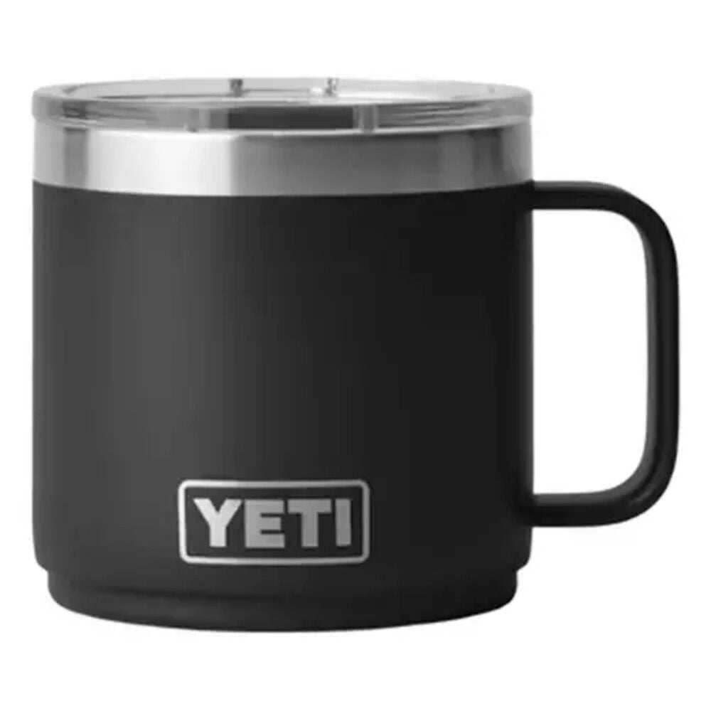 YETI Rambler 14 oz Stackable Mug with Ceramic Lining - Black