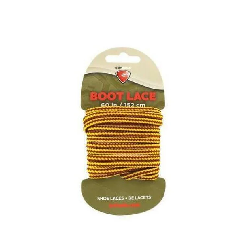 Sof Sole Waxed Boot Laces – 60″ Gold/Brown