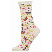 Socksmith Women's Butterfly Floral Sock