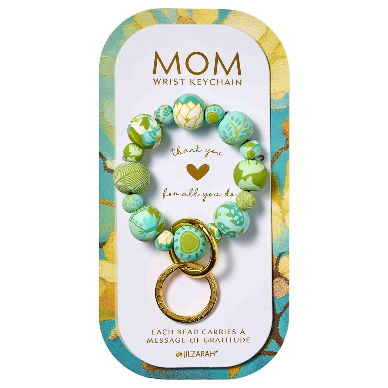 Jilzarah Kind Mom Carded Wrist Keychain