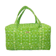 Laura Park Petal Garden Green Quilted Signature Duffle Bag