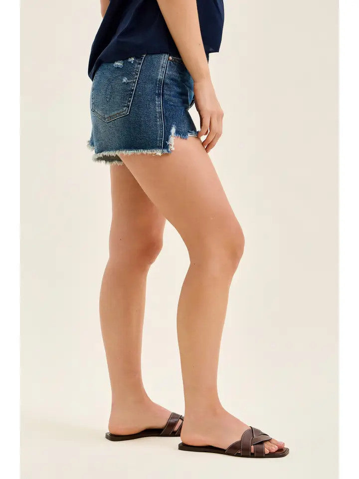 Judy Blue Women's HW Rigid Magic Cut Off Shorts