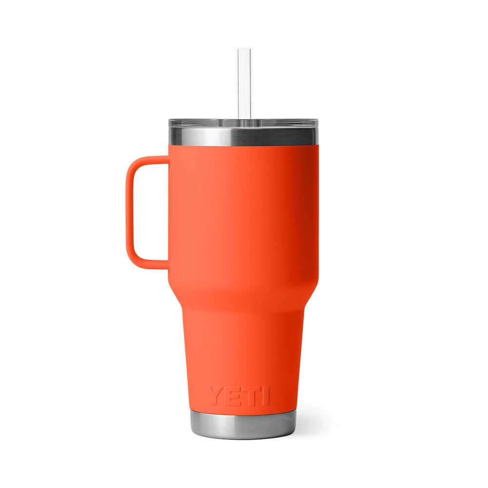 YETI Rambler 35 oz Straw Mug - Papaya