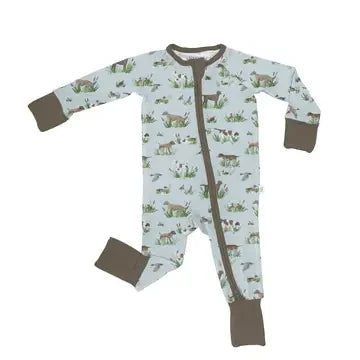 Goosies Delta Bird Hunting Dogs Convertible Zip PJs