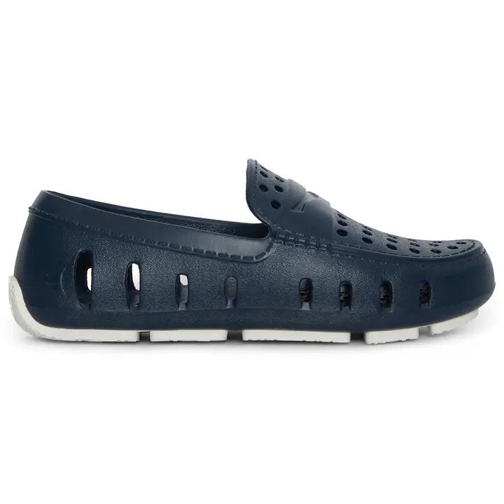 Floafers Kids Prodigy Driver - Navy Peony/Bright White