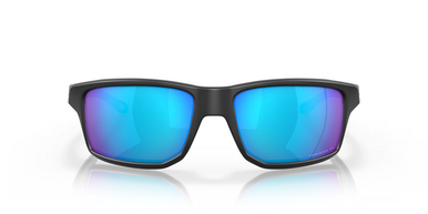 Oakley Gibston Sunglasses - Matte Black Frame / Prizm Sapphire Iridium Lenses