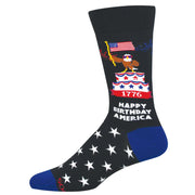 Socksmith Men's Let Freedom Fly Sock