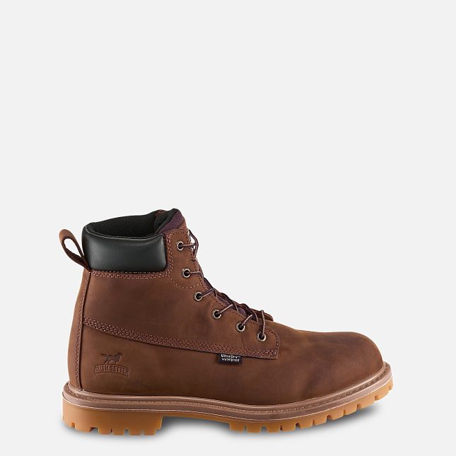Irish Setter Men's Hopkins 6" Waterproof Leather Safety Toe Boot