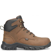 Carolina Boots Men's Gruntz 6" Waterproof Steel Toe Work Boot - Dark Brown