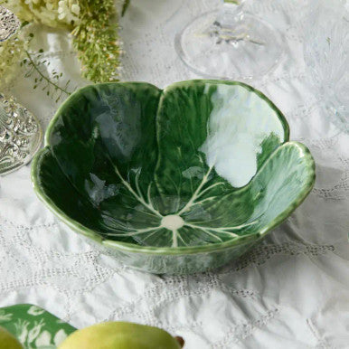 Certified International Le Jardin Cabbage 3-D Cereal Bowl