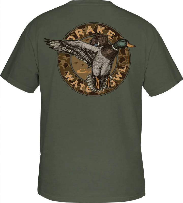 Drake Circle Mallard Tee