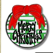 DK Designs Red Bow Merry Christmas Mini