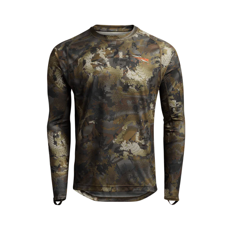 Sitka Core Lightweight Crew Long Sleeve - Opitfade Waterfowl Timber
