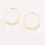 Michelle McDowell Earrings Marina White