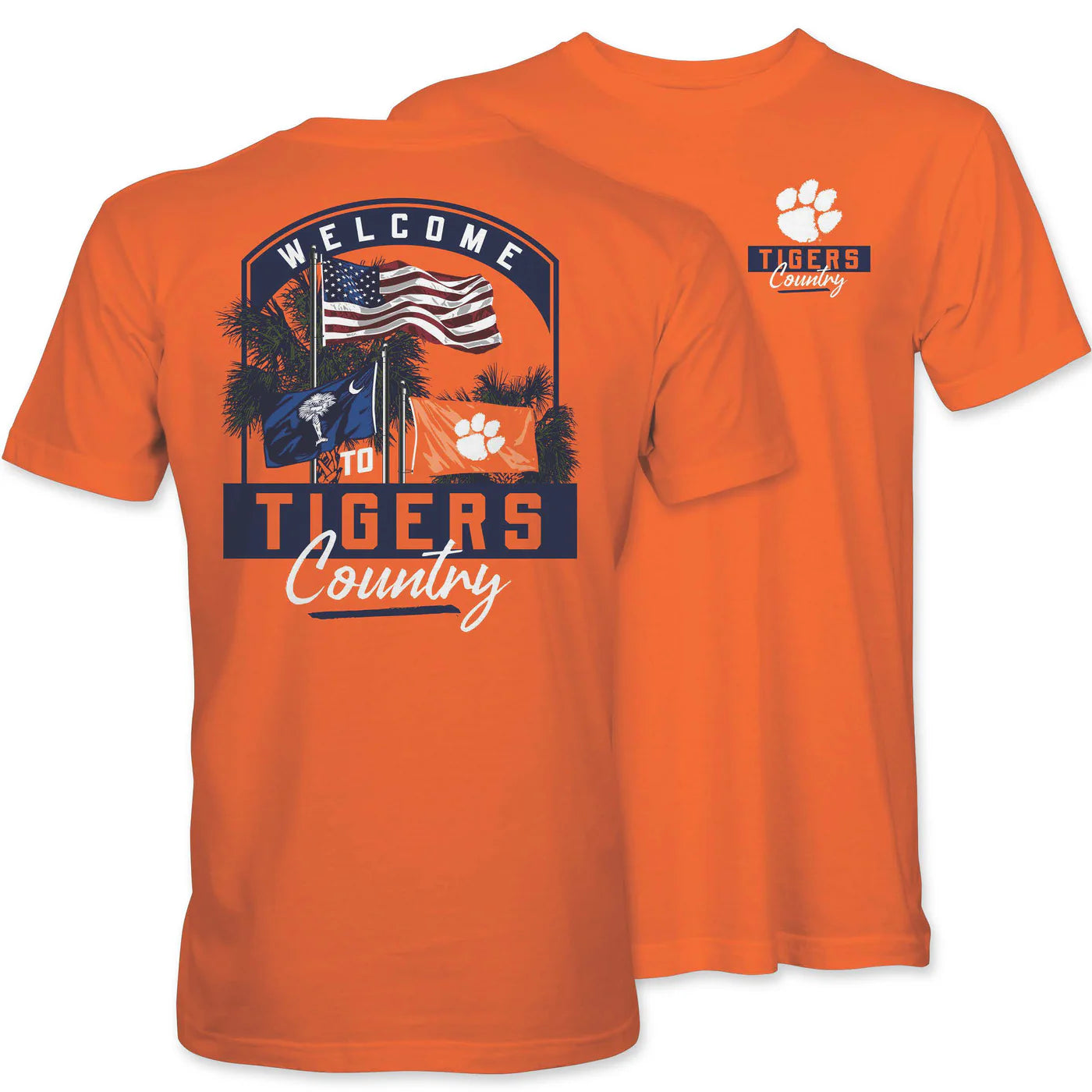 Palmetto Shirt Co. Clemson Tigers Country Tee