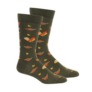 Brown Dog Socks Chicken Coop Sage