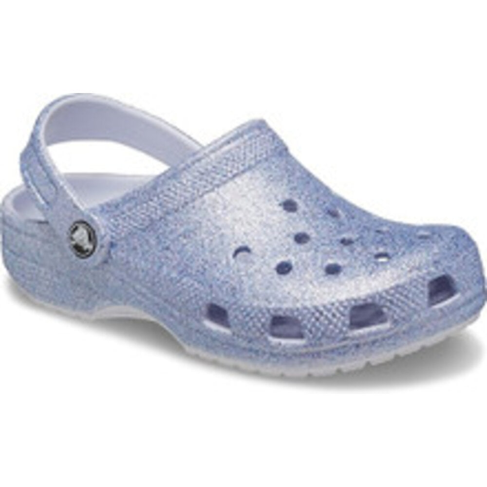 Crocs Girls' Classic Glitter Clog