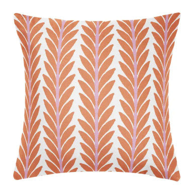 Laura Park Frond Orange Decorative Pillow