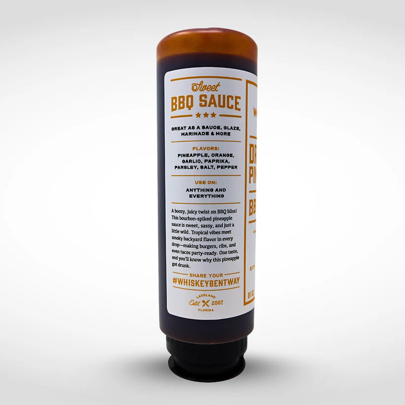 Whiskey Bent Drunken Pineapple BBQ Sauce