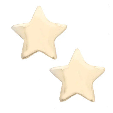 Canvas Classic Star Stud Earrings - Shiny Gold