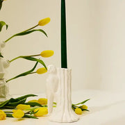 Lilly Pulitzer Tapered Candle Holder - Resort White Parrot